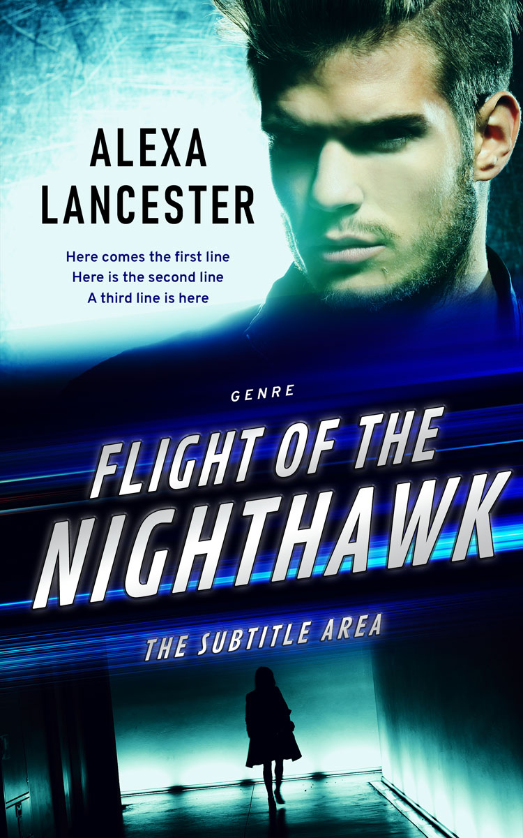 2D view of Premade Mystery & Thriller & Suspense Book Cover - Blue Zodiac