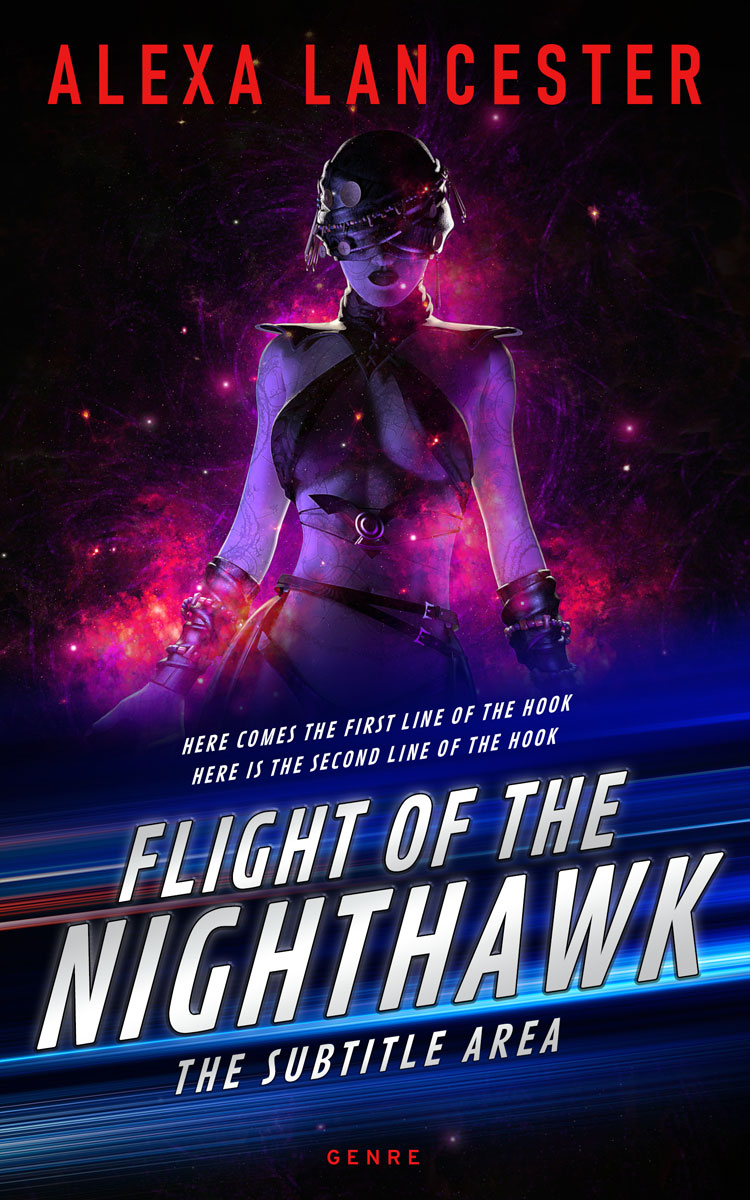 2D view of Premade Science Fiction Book Cover - Haiti