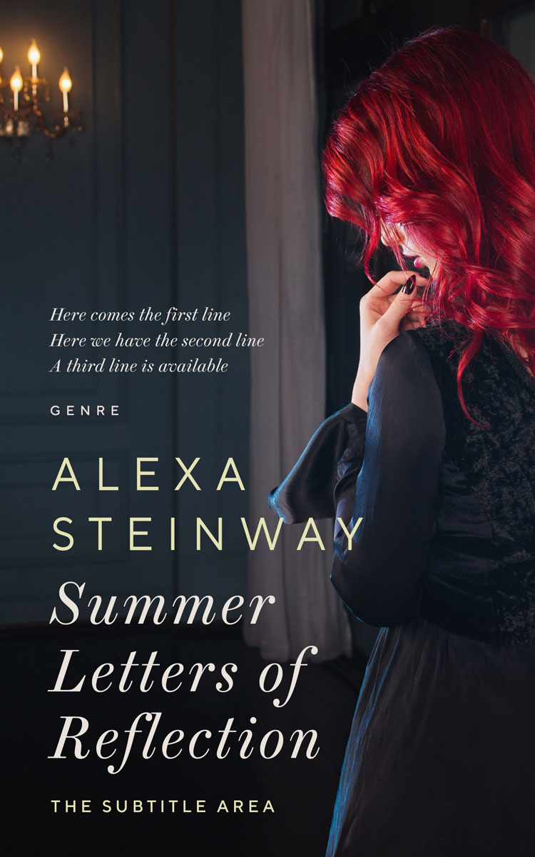 2D view of Premade Romance Book Cover - Shark