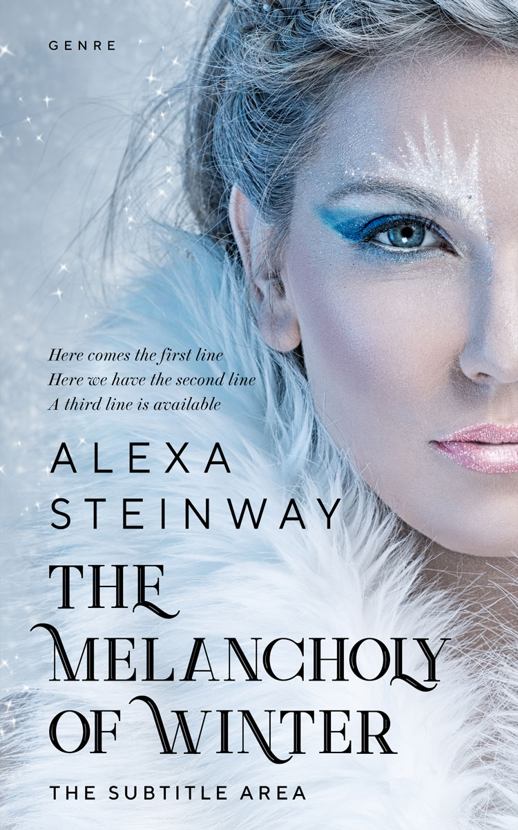 2D view of Premade Fantasy Book Cover - Heather