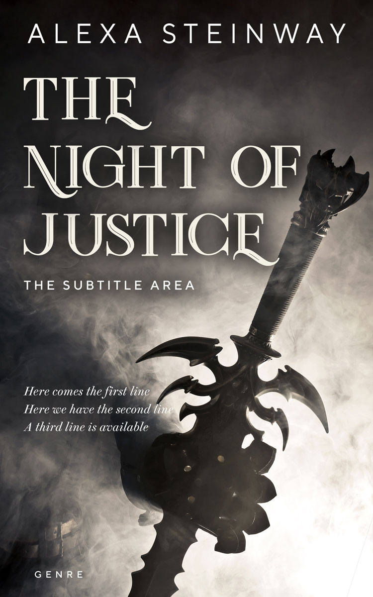 2D view of Premade Fantasy Book Cover - Westar