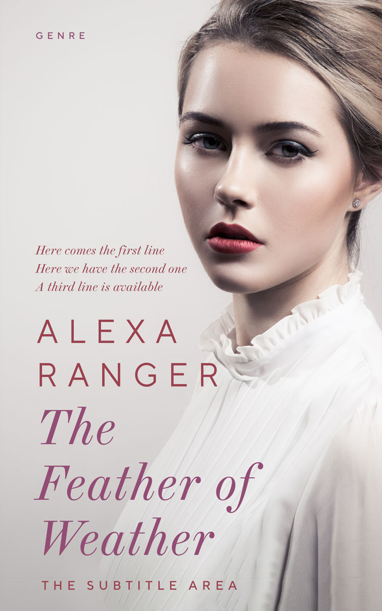 2D view of Premade Historical Book Cover - Swiss Coffee