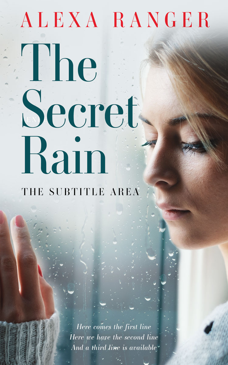 2D view of Premade Romance Book Cover - Iron