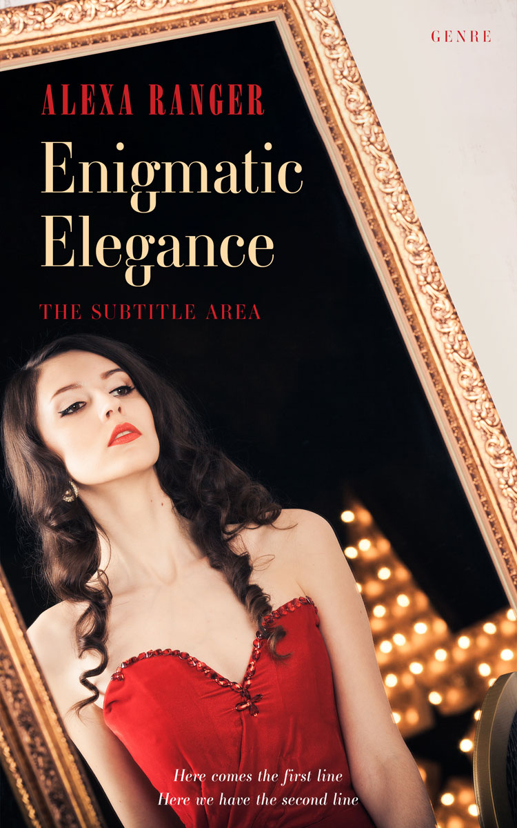 2D view of Premade Royal Romance Book Cover - Woodsmoke