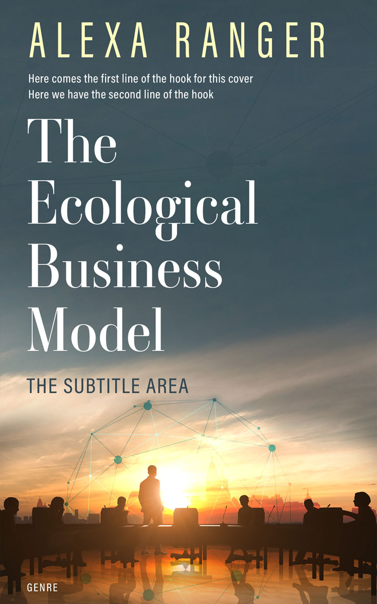 2D view of Premade Self-Improvement & Self-Help Book Cover - River Bed