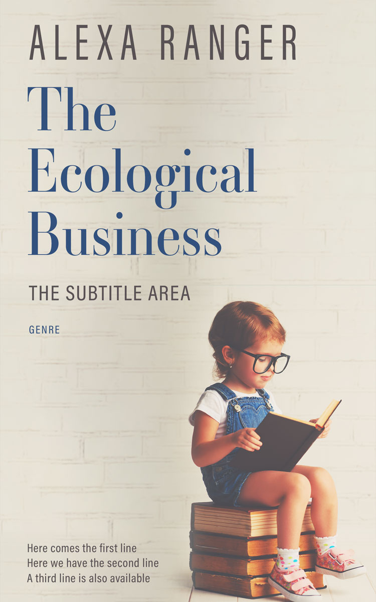 2D view of Premade Education Book Cover - Satin Linen