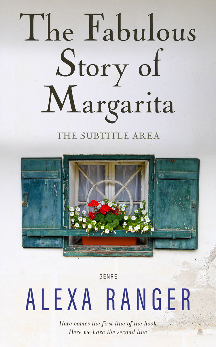 2D view of Premade Literary Fiction Book Cover - Bon Jour