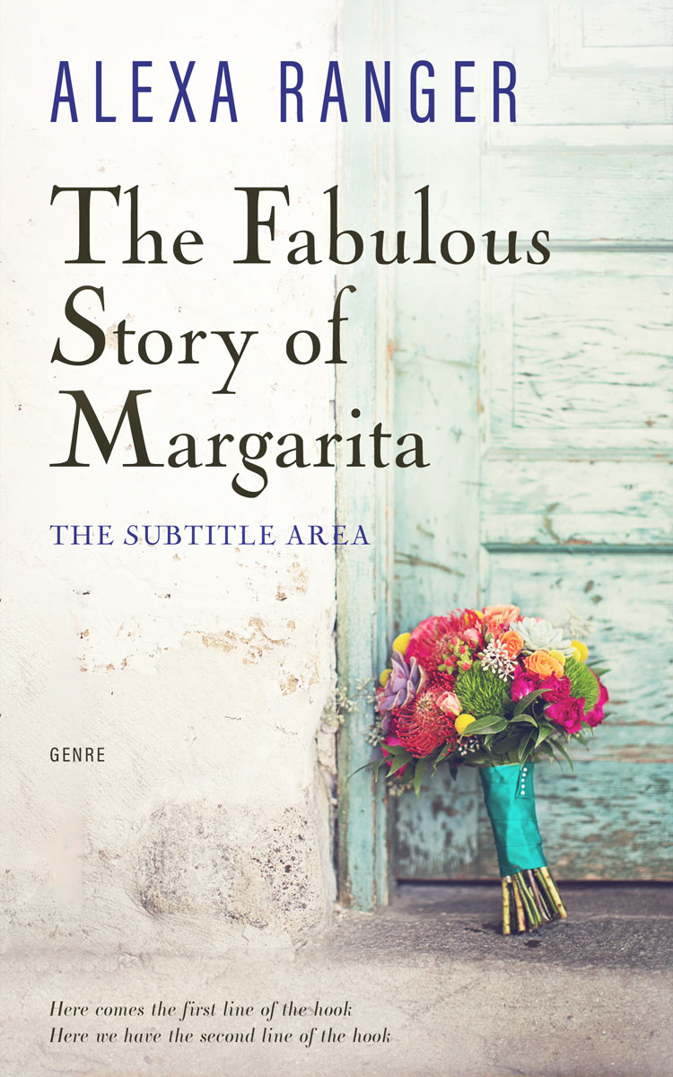 2D view of Premade Romance Book Cover - Cararra