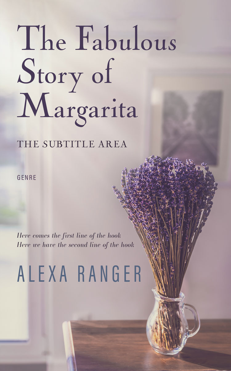 2D view of Silver Rust #22403 - Premade Literary Fiction Book Cover