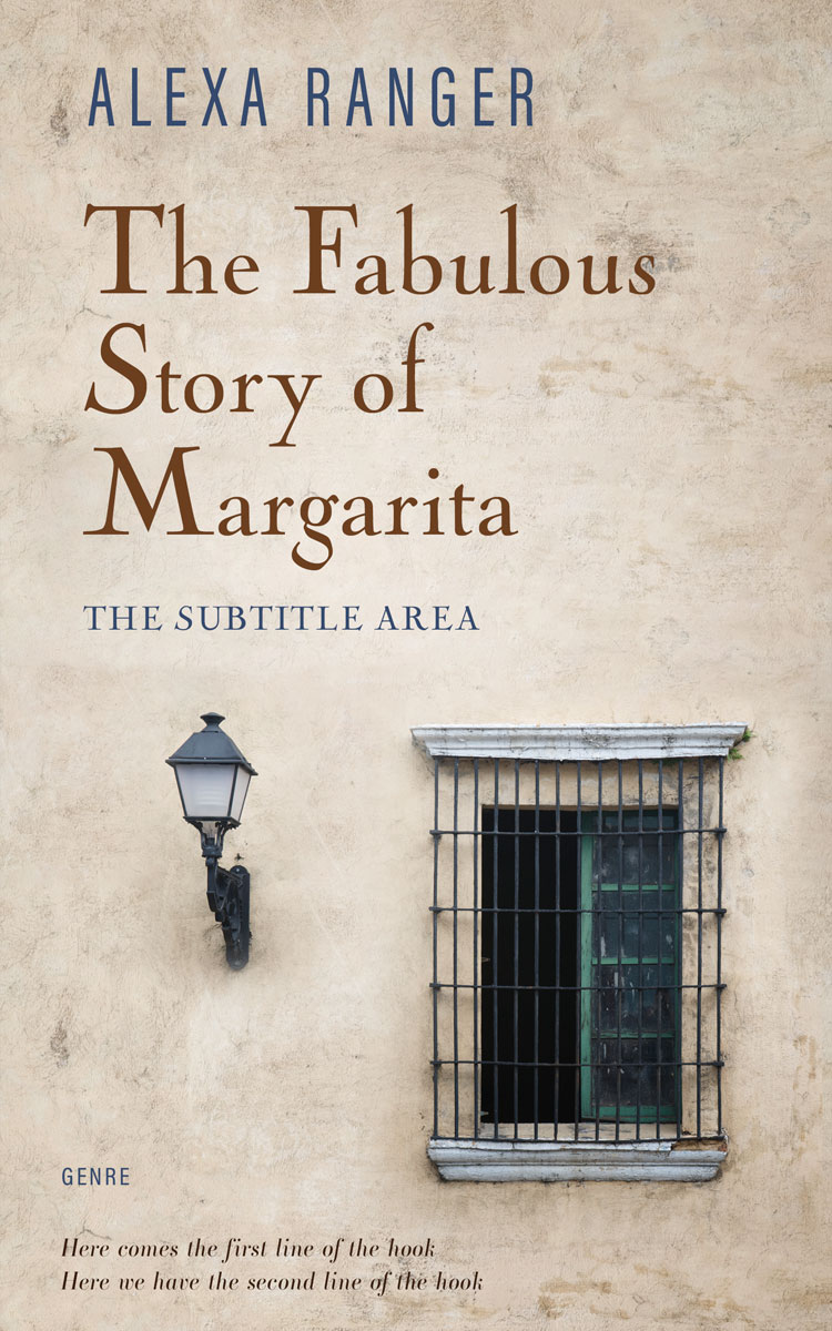 2D view of Premade Literary Fiction Book Cover - Sisal