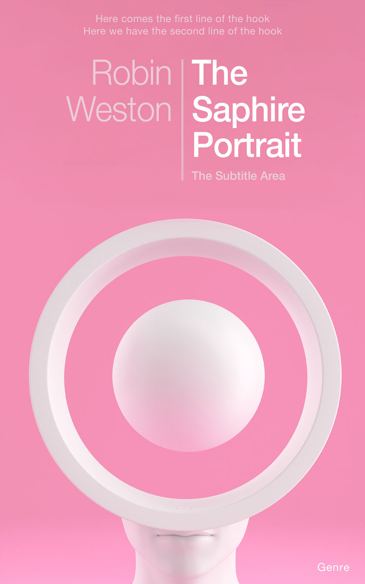 2D view of Premade Self-Improvement & Self-Help Book Cover - Mauvelous