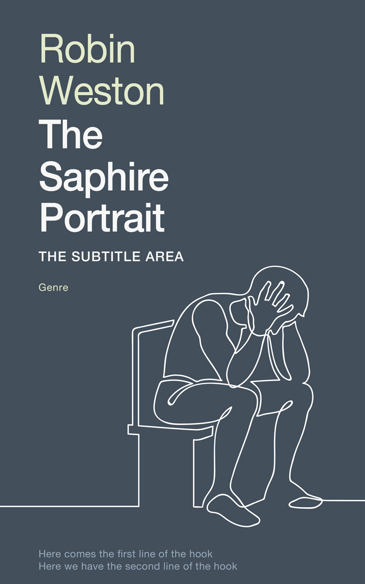 2D view of Premade Health & Mind & Body Book Cover - River Bed