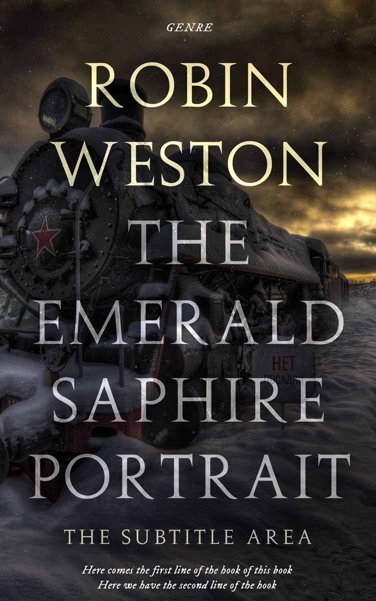 2D view of Premade Mystery & Thriller & Suspense Book Cover - Dune