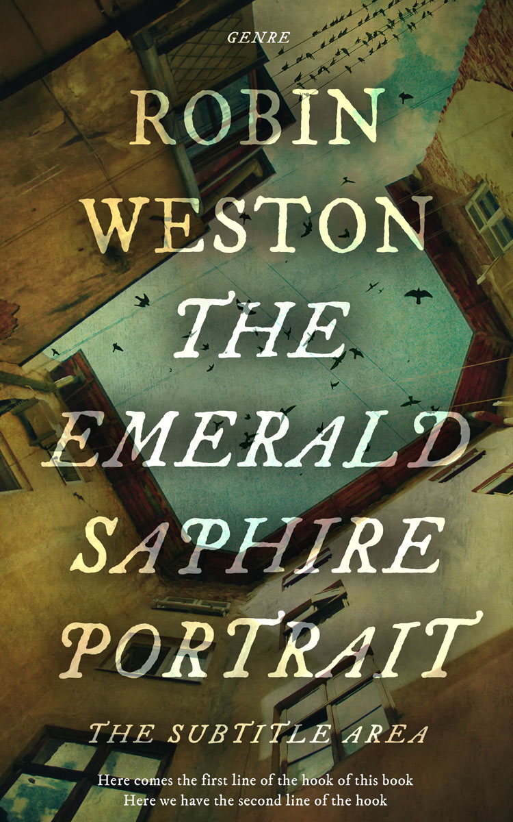 2D view of Premade Horror Book Cover - Kelp