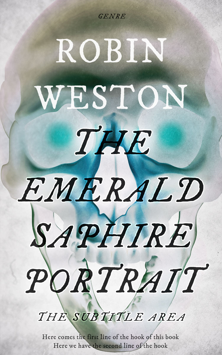 2D view of Premade Mystery & Thriller & Suspense Book Cover - Iron