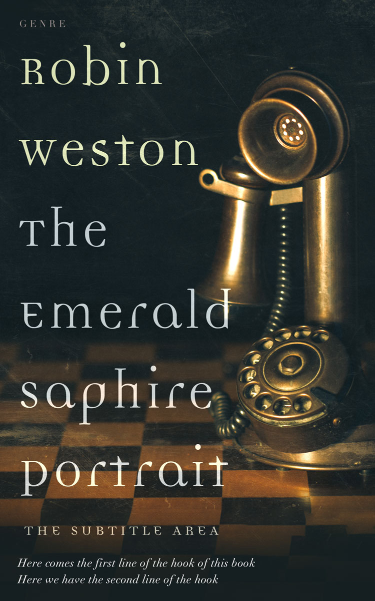 2D view of Premade Historical Book Cover - Outer Space