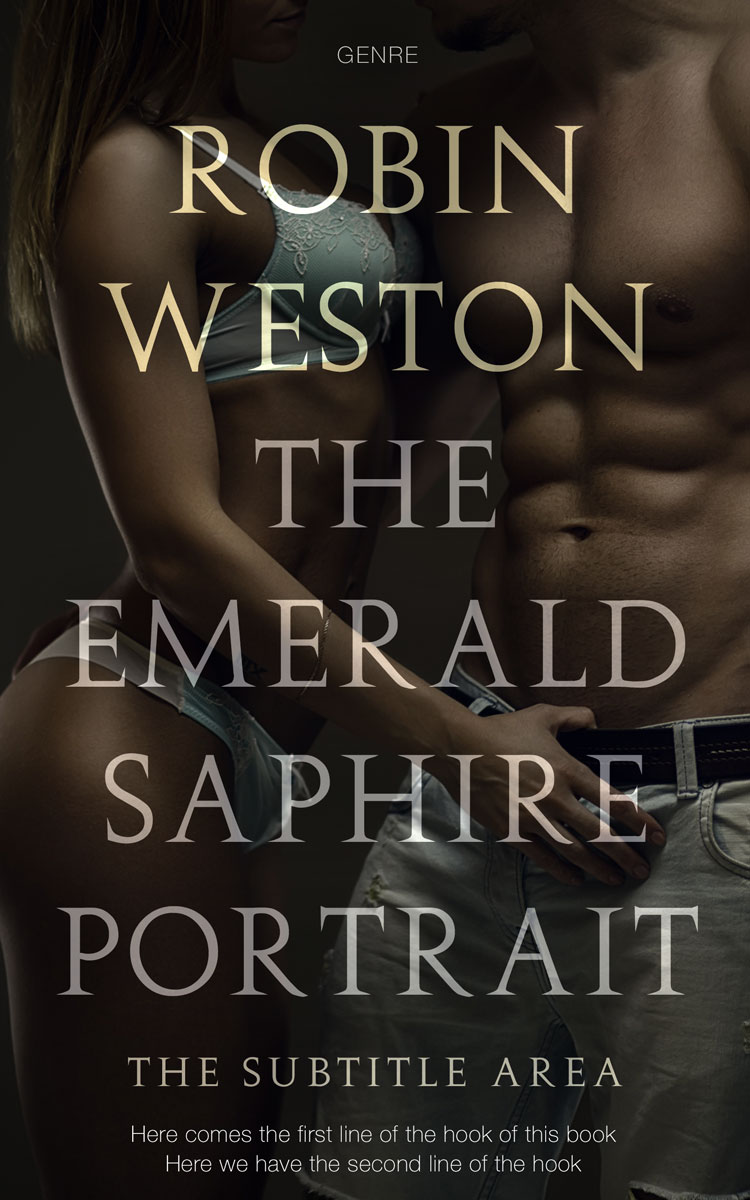 2D view of Premade Erotica Book Cover - Zeus