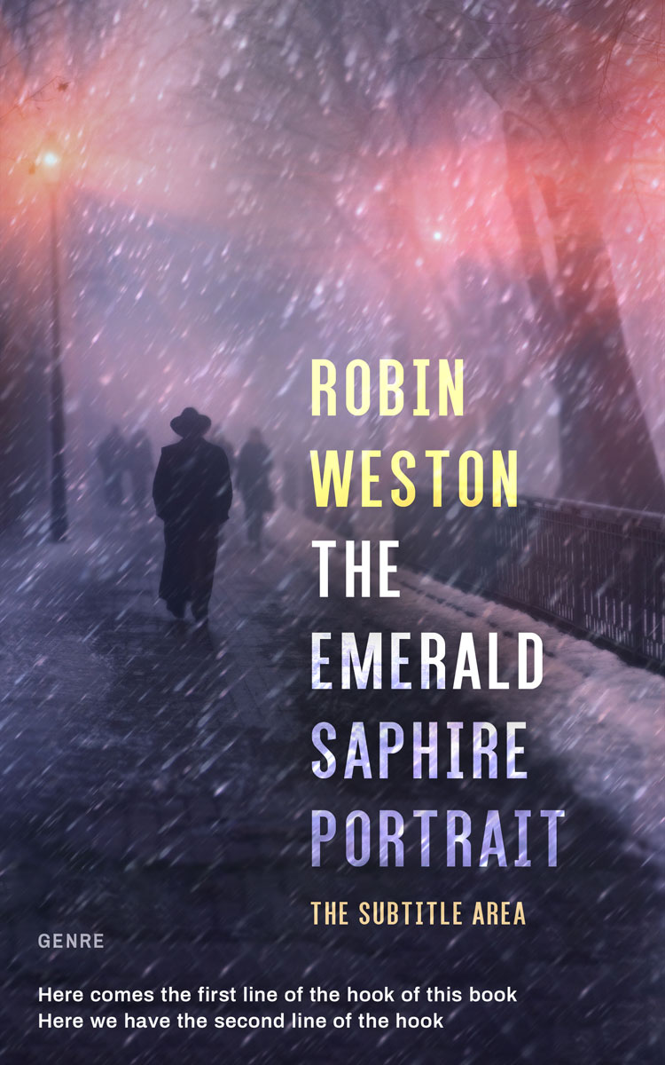 2D view of Premade Mystery & Thriller & Suspense Book Cover - Tuna