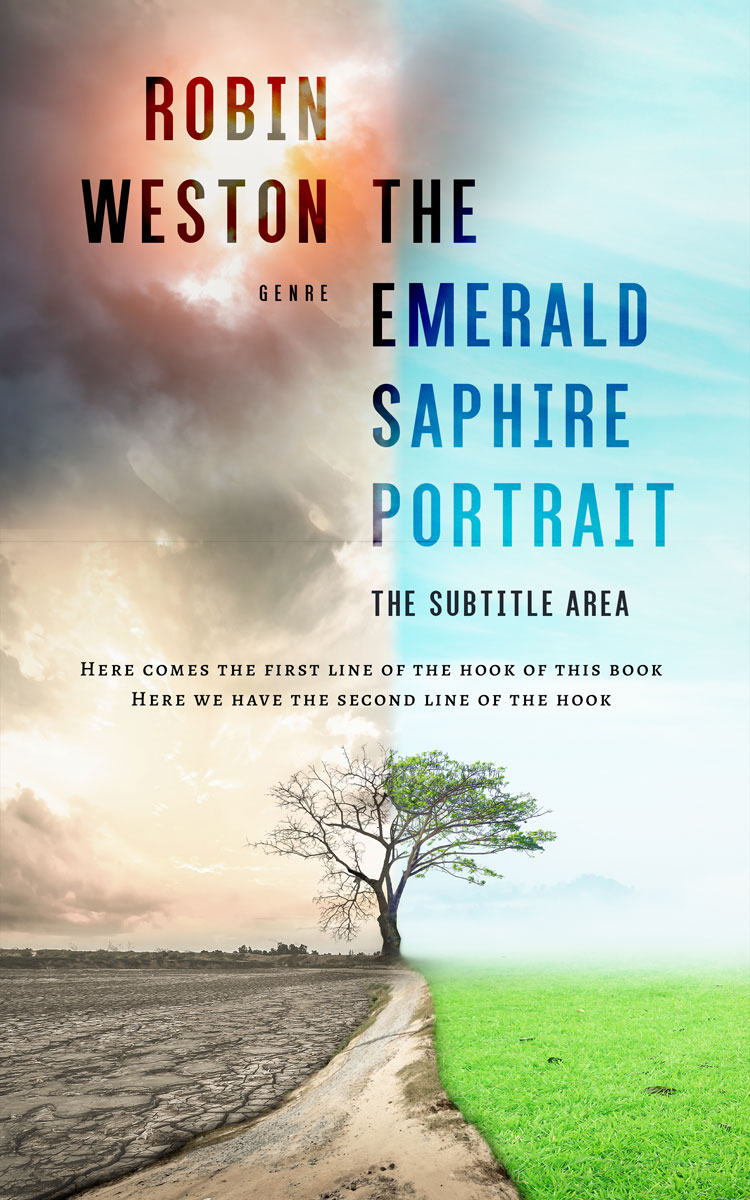 2D view of Premade Environment & Ecology Book Cover - Celeste