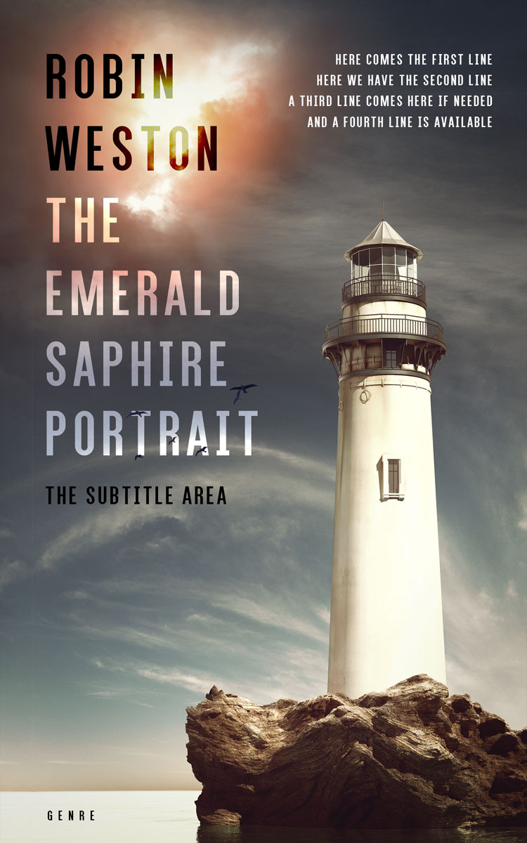 2D view of Premade Literary Fiction Book Cover - Emperor