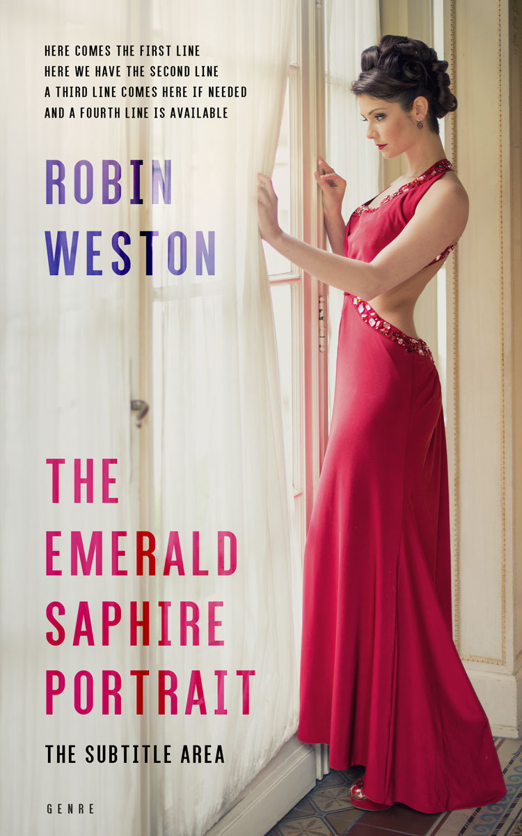 2D view of Premade Royal Romance Book Cover - Sisal