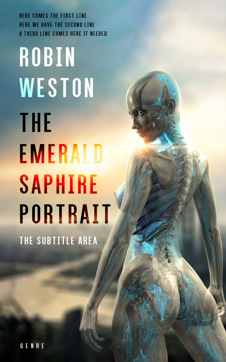 2D view of Premade Erotica Book Cover - Nandor