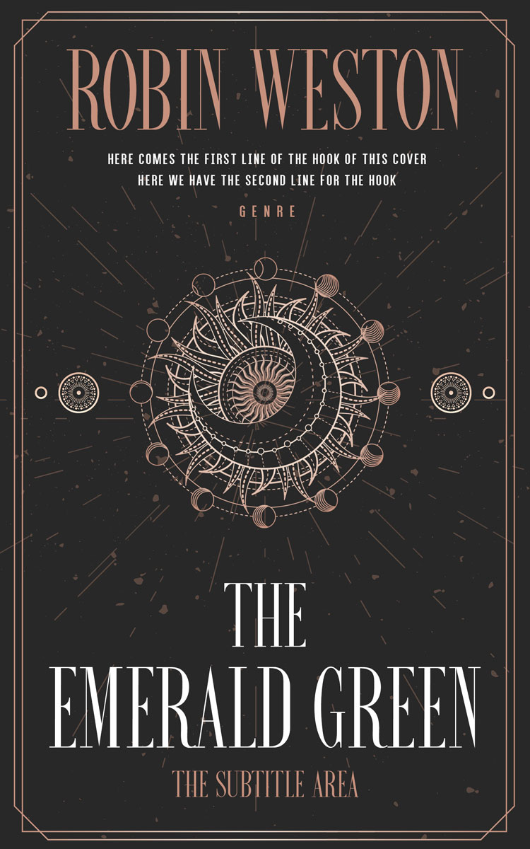 2D view of Premade Fantasy Book Cover - Mine Shaft