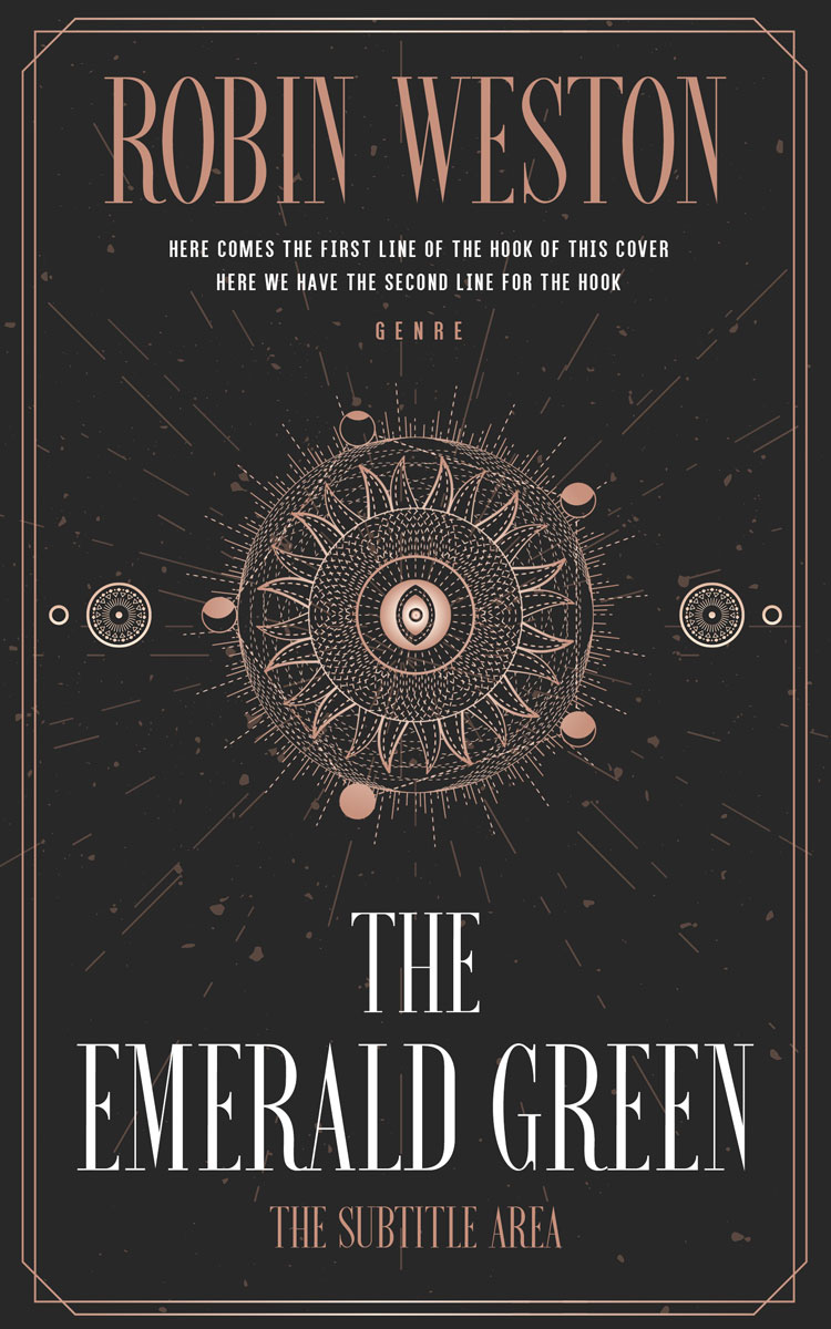 2D view of Premade Fantasy Book Cover - Mine Shaft