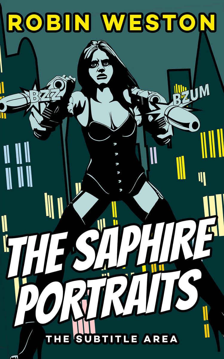 2D view of Premade Action & Adventure Book Cover - Firefly