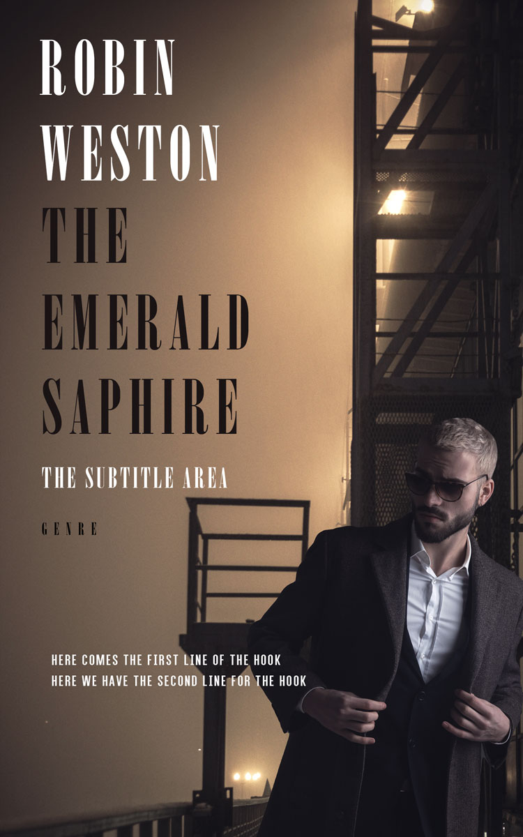 2D view of Premade Mystery & Thriller & Suspense Book Cover - Dune