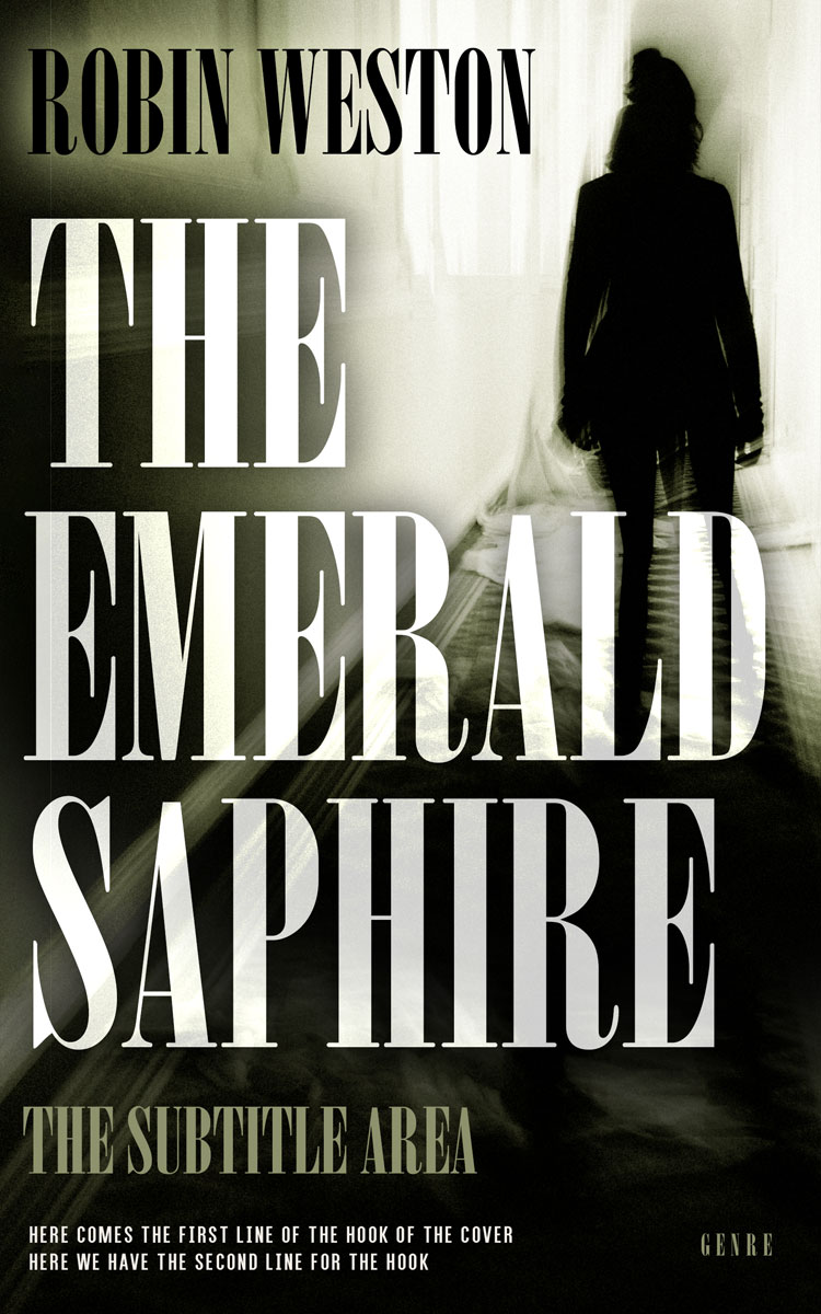 2D view of Premade Mystery & Thriller & Suspense Book Cover - Rangoon Green