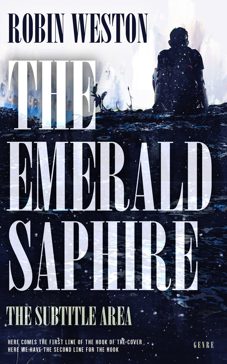 2D view of Premade Teen & Young Adult Book Cover - Mirage