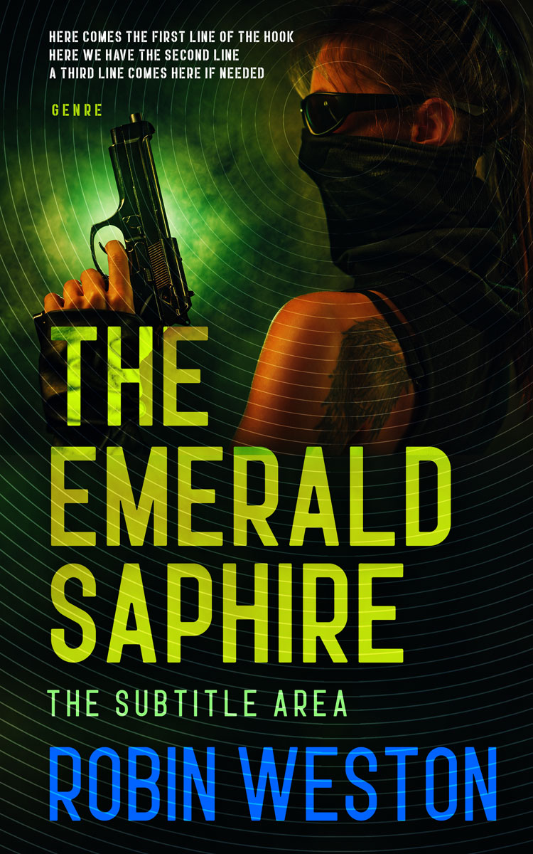 2D view of Premade Mystery & Thriller & Suspense Book Cover - Marshland