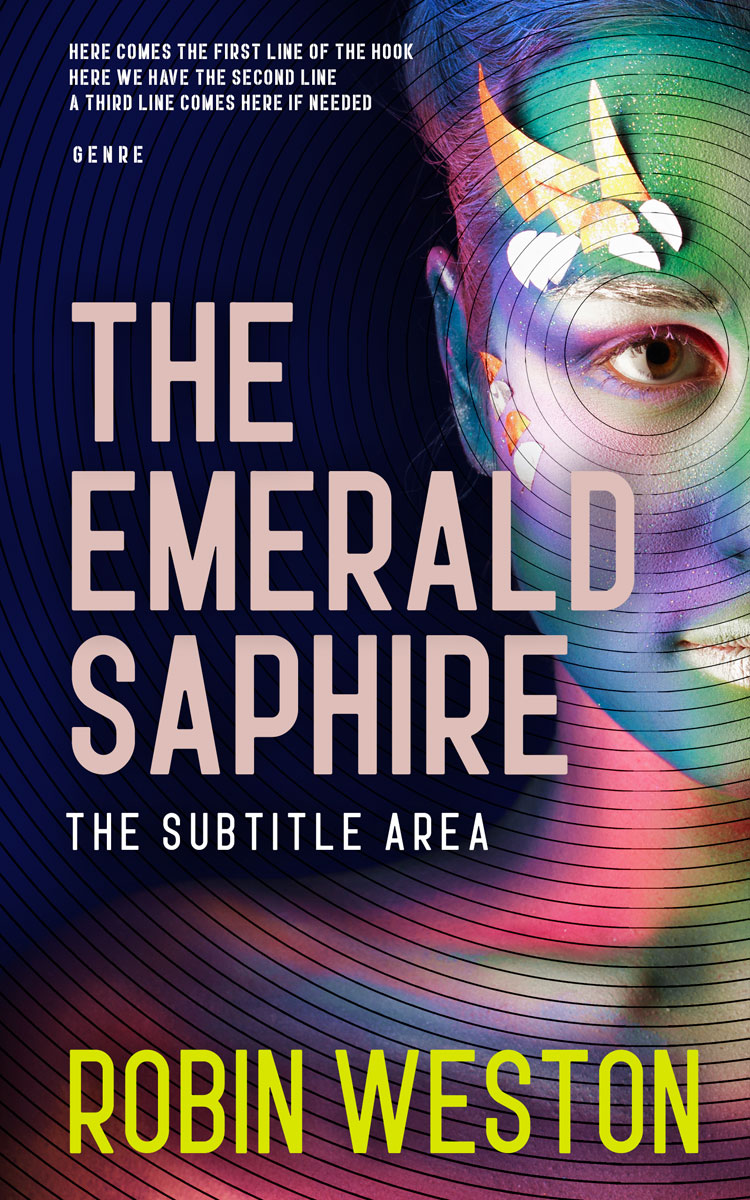 2D view of Premade Fantasy Book Cover - Cameo