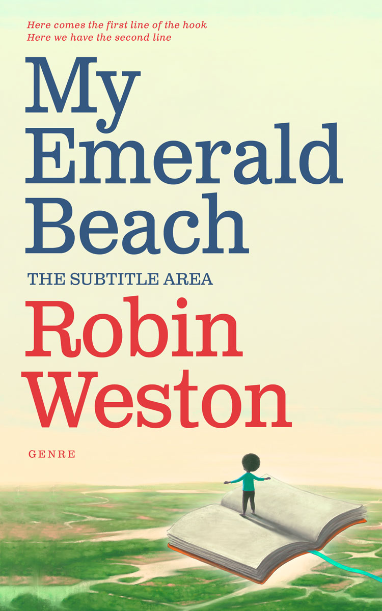 2D view of Premade Fantasy Book Cover - Tahuna Sands