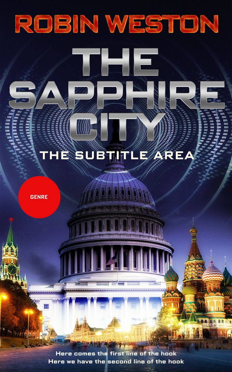 2D view of Premade Mystery & Thriller & Suspense Book Cover - Tan