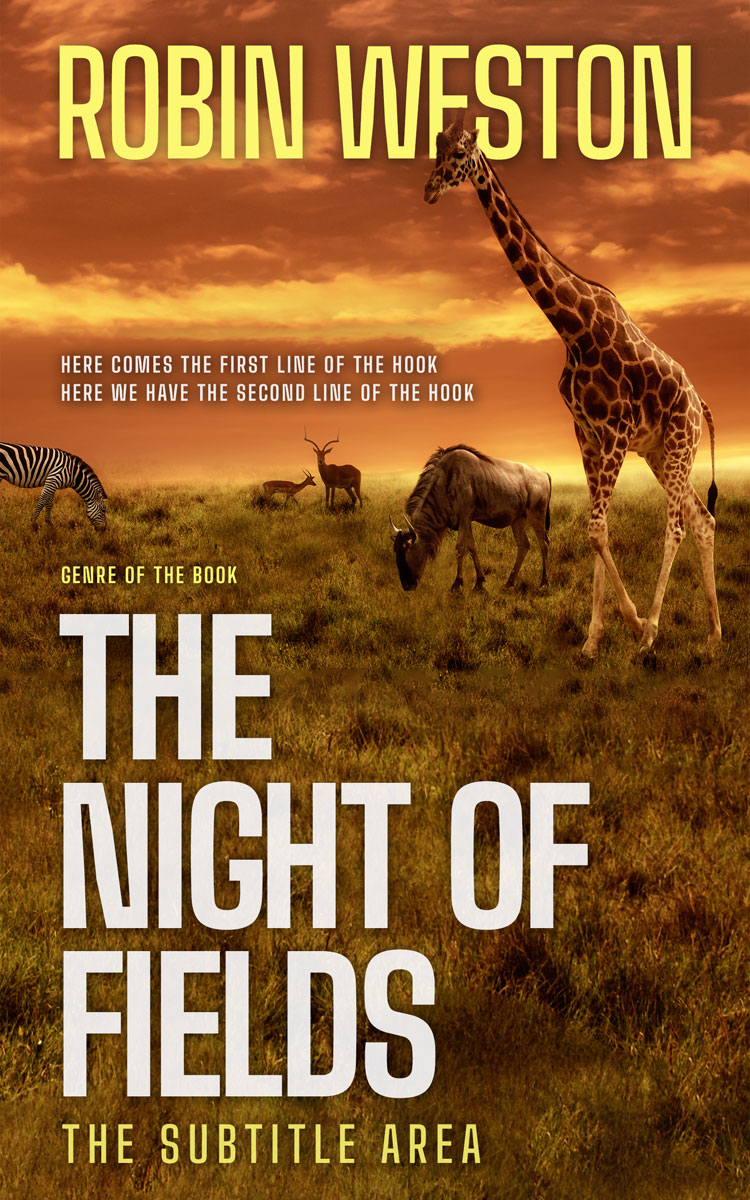 2D view of Premade Environment & Ecology Book Cover - Sepia