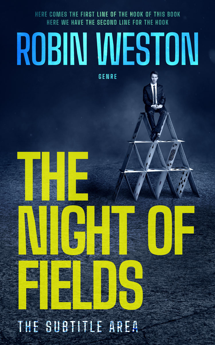 2D view of Premade Business Book Cover - Big Stone