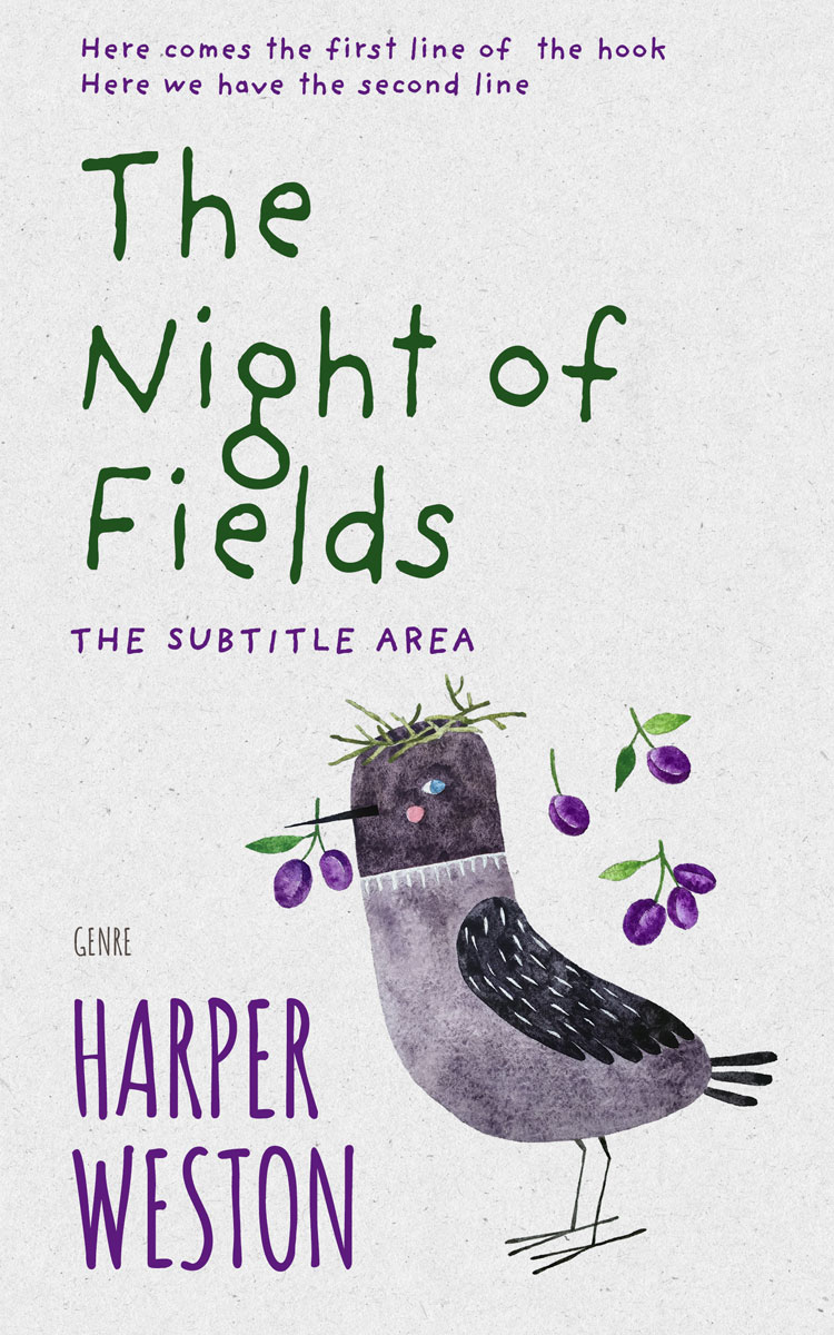 2D view of Premade Children's Book Cover - Mercury