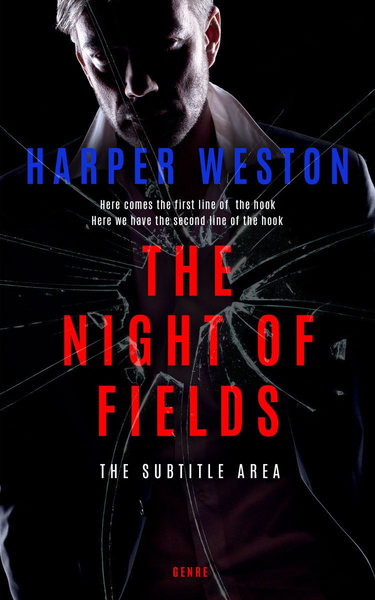 2D view of Premade Erotica Book Cover - Cod Gray