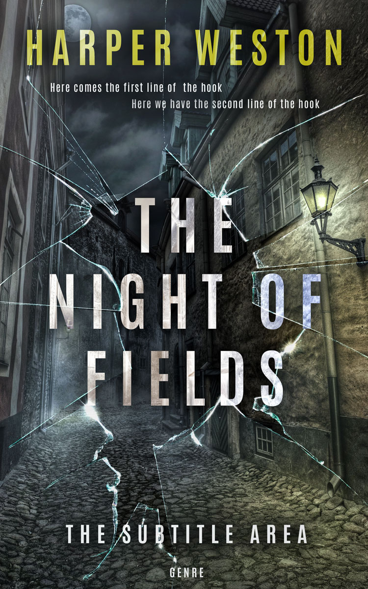 2D view of Premade Mystery & Thriller & Suspense Book Cover - Cape Cod