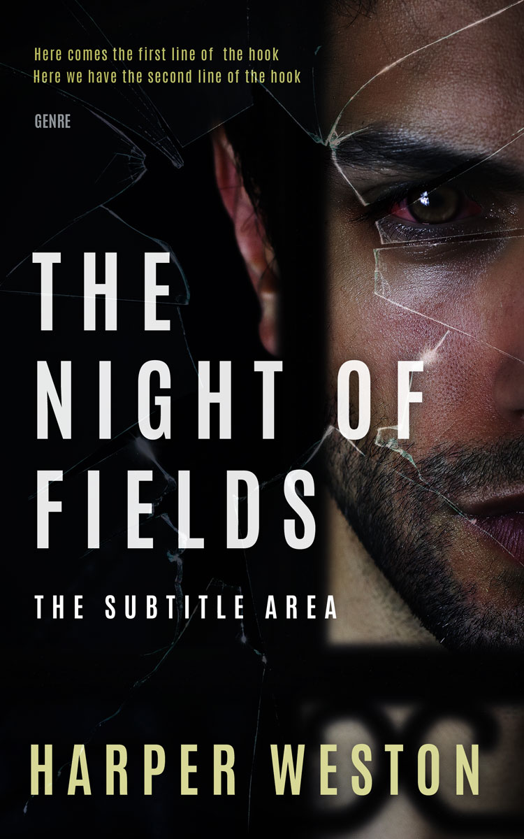 2D view of Premade Mystery & Thriller & Suspense Book Cover - Ash