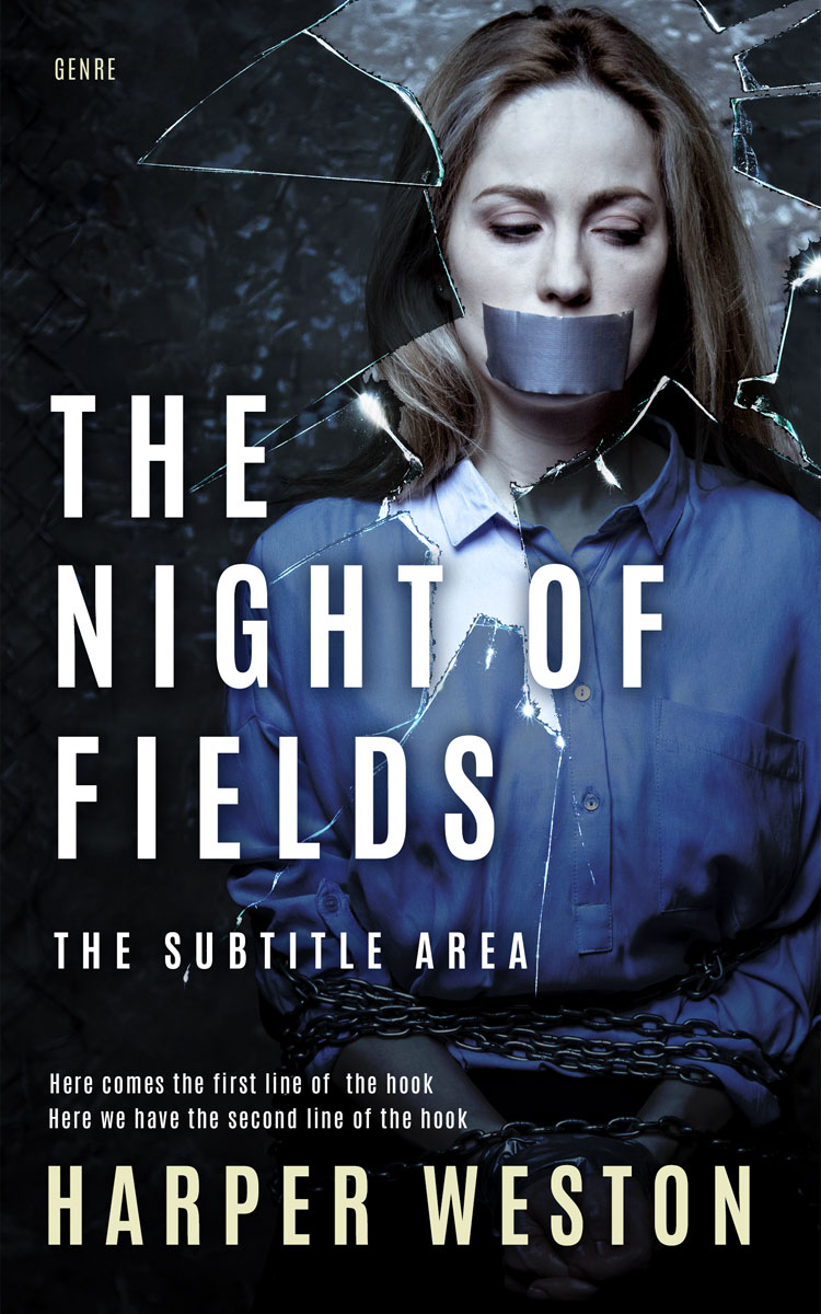 2D view of Premade Mystery & Thriller & Suspense Book Cover - Mirage