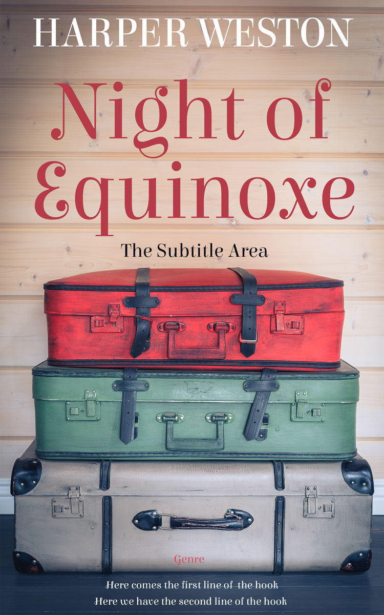 2D view of Premade Literary Fiction Book Cover - Silk