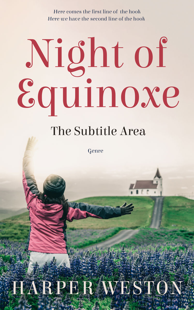 2D view of Premade Religion & Spirituality Book Cover - Stromboli