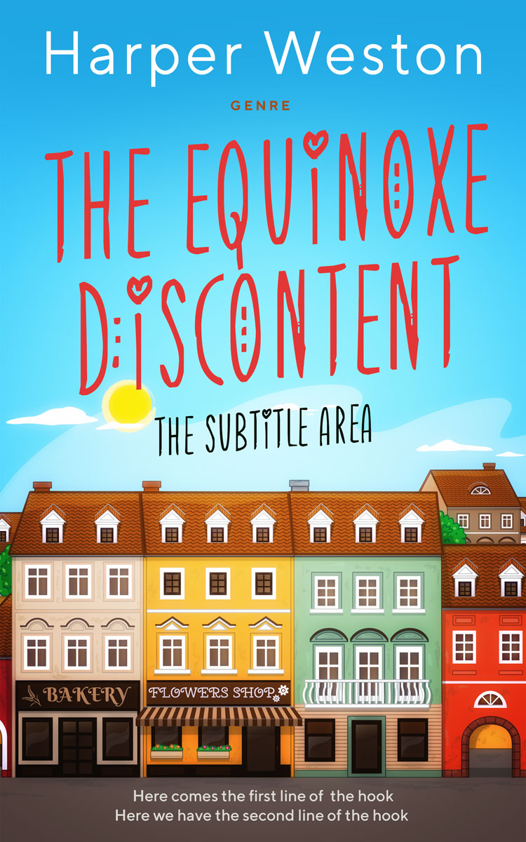 2D view of Premade Literary Fiction Book Cover - Tumbleweed