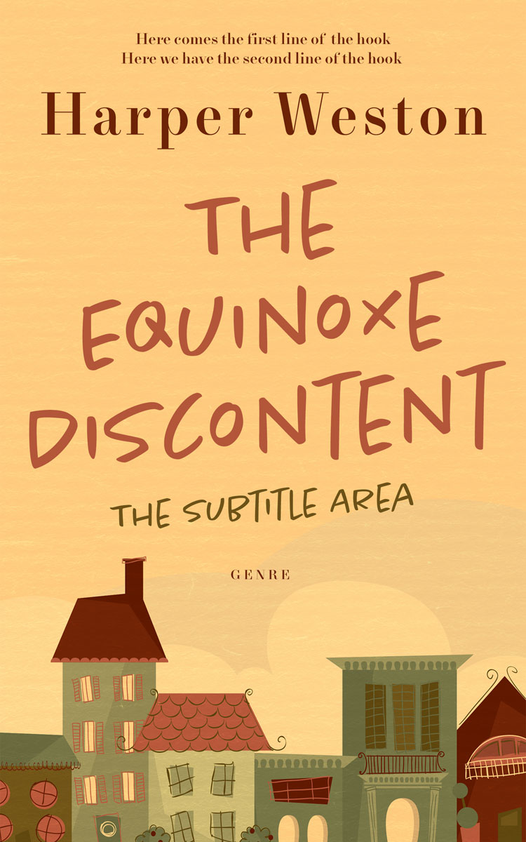 2D view of Premade Literary Fiction Book Cover - Rajah