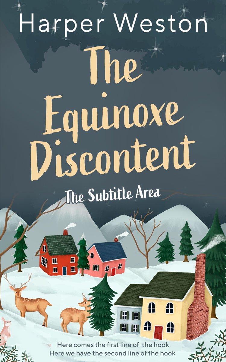 2D view of Premade Children's Book Cover - River Bed