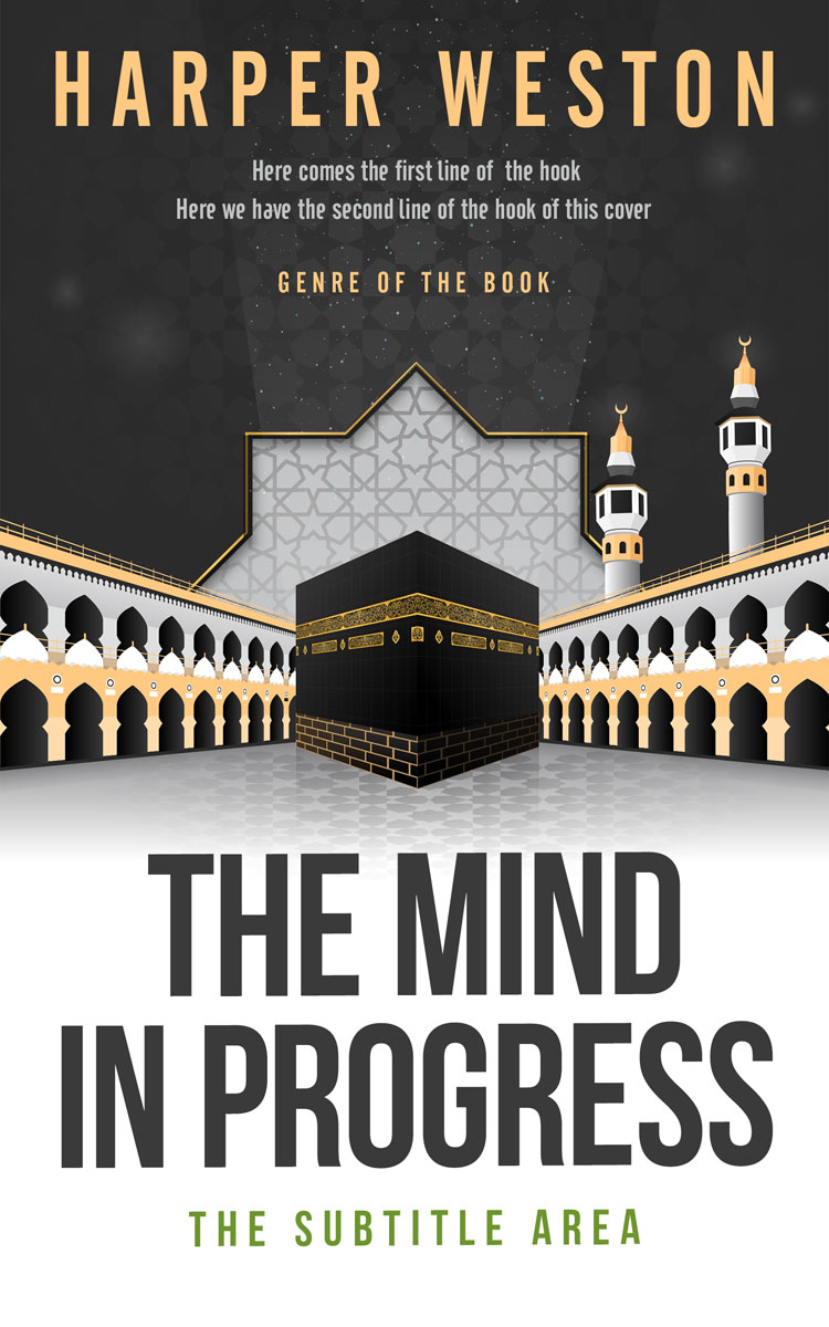 2D view of Premade Religion & Spirituality Book Cover - Sisal