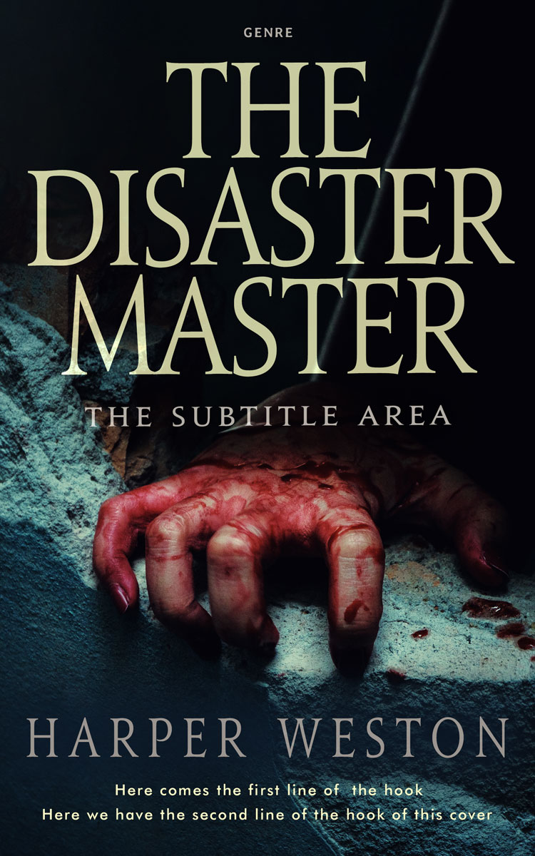 2D view of Premade Horror Book Cover - Bunker